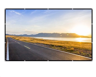 Foto 2 | Foto 2 | Pantalla Para Proyector 84'' Anti-luz Portátil Malla Blanca