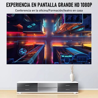 Foto 3 | Foto 3 | Pantalla De Proyección Cortina Metálica Anti-luz 3 * 120inch Eo Safe Imports Esi-9955-1 Gris