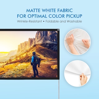 Foto 3 | Foto 3 | Pantalla De Proyector Pyle Hd Plegable De 120 Pulgadas Con Soporte 16:9 - Venta Internacional.