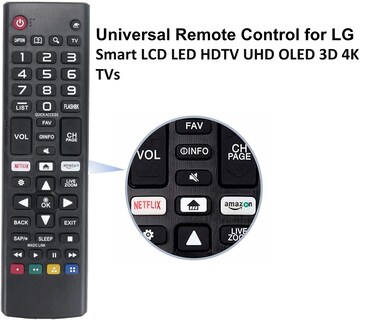 Foto 3 | Foto 3 | Reemplazo de Control Remoto Universal v para Televisores Inteligentes Lg - Venta Internacional