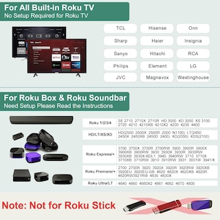 Foto 2 | Foto 2 | Control Remoto Universal De Tv Yimaut Para Reproductores Roku Y Roku Tv - Venta Internacional