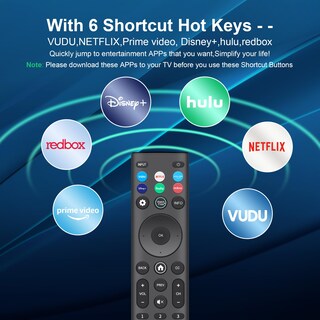 Foto 4 | Foto 4 | Pack De 2 Mandos A Distancia De Repuesto Para Televisores Inteligentes Vizio - Venta Internacional.