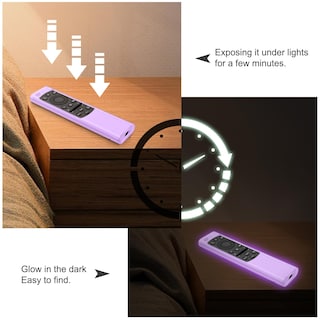 Foto 7 | Foto 7 | Funda Protectora Fintie Para Samsung Smart Solar Remote Morada - Venta Internacional.