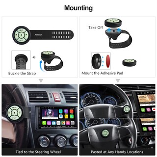 Foto 3 | Foto 3 | Estilo De Correa De Reloj Con Control Remoto Inalámbrico Para Equipos De Sonido Atoto Para Automóviles - Venta Internacional.