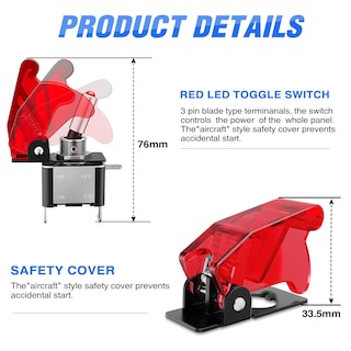 Foto 5 | Foto 5 | Panel De Interruptores De Encendido Nilight 12v Con Pulsador De Motor - Venta Internacional.