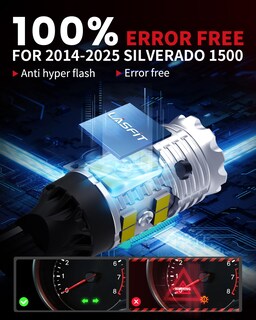 Foto 2 | Foto 2 | Luces Led De Respaldo Inversas Lasfit 921 Para Silverado 1500 - Venta Internacional.