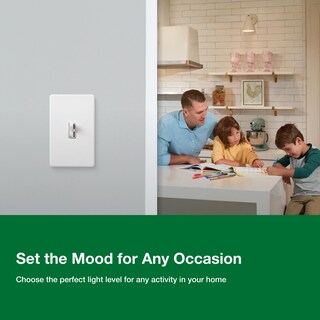 Foto 3 | Foto 3 | Interruptor De Intensidad Lutron Ariadni/toggler Led+ 150w Negro - Venta Internacional.