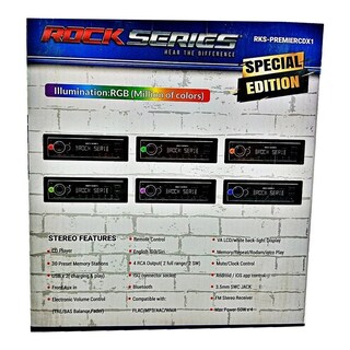 Foto 4 | Foto 4 | Estéreo Rock Series Rks-premiercdx1 1 Din 50x4w Cd App 2usb Bt Aux