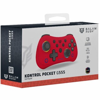 Foto 6 | Foto 6 | Gamepad Balam Rush Kontrol Pocket G555 Conexion Dual Bt 5.0 / Usb-c Switch Android Ios Pc Rojo Br-94