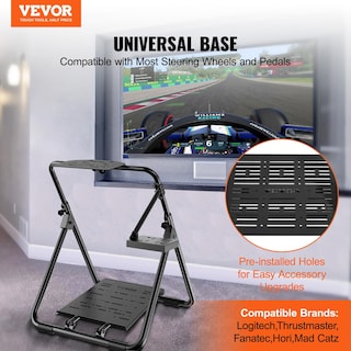 Foto 2 | Foto 2 | Soporte De Volante De Carreras Vevor Plegable Con Ajuste De Altura. - Venta Internacional.