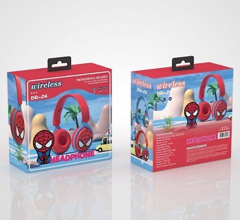 Foto 4 | Foto 4 | Venta Internacional- Auriculares Bluetooth HTTN Spider-Man Plegables