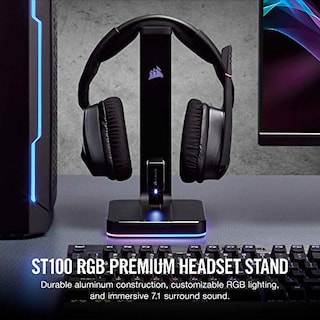 Foto 2 | Foto 2 | Venta Internacional - Soporte Para Auriculares Corsair St100 Rgb Premium Con Sonido