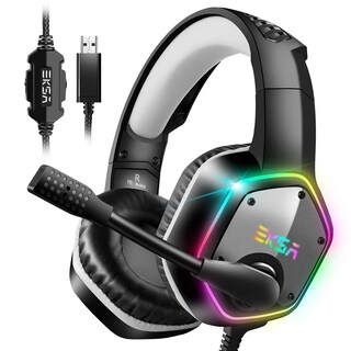 Foto 1 | Foto 1 | Auriculares Para Juegos Eksa E1000 Usb Con Micrófono Y Sonido Envolvente 7.1 - Venta Internacional.