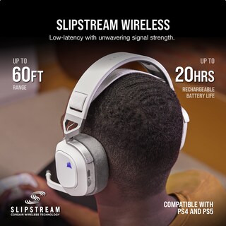 Foto 5 | Foto 5 | Auriculares Para Juegos Corsair Hs80 Rgb Inalámbricos Con Dolby Atmos White - Venta Internacional.