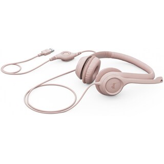 Foto 4 | Foto 4 | Logitech Audífonos Con Micrófono H390, Alámbrico, 1.9 Metros, Usb, Rosa