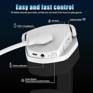 Foto 6 | Foto 6 | Auriculares Inalámbricos Para Juegos Nubwo G06 Dual Con Micrófono Ps5/ps4/pc - Venta Internacional