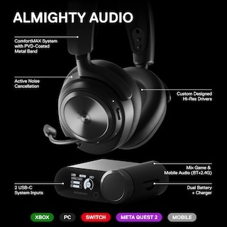 Foto 2 | Foto 2 | Audífonos Steelseries Negros para Xbox-Venta Internacional