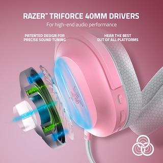 Foto 4 | Foto 4 | Auriculares Inalámbricos Razer Barracuda X Rosas - Venta Internacional