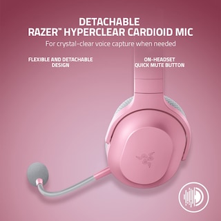 Foto 5 | Foto 5 | Auriculares Inalámbricos Razer Barracuda X Rosas - Venta Internacional