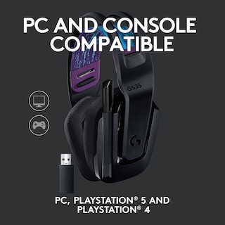 Foto 5 | Foto 5 | Auriculares Inalámbricos Para Juegos Logitech G535 Lightspeed Black - Venta Internacional