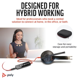Foto 2 | Foto 2 | Auriculares con Cable Poly Blackwire 5220 Cancelación de Ruido - Venta Internacional