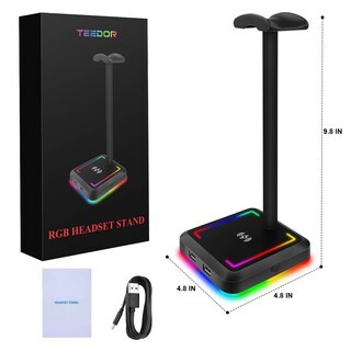 Foto 6 | Foto 6 | Soporte para Auriculares con Cargador Inalámbrico Teedor Gaming Holder - Venta Internacional