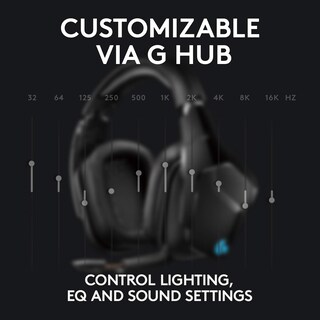 Foto 5 | Foto 5 | Audífonos Inalámbricos Gaming Logitech G G935 Negros-Venta Internacional
