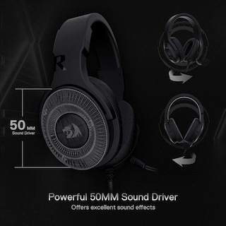 Foto 3 | Foto 3 | Auriculares Para Juegos Redragon H350 Rgb Con Cable Estéreo Con Sonido Envolvente - Venta Internacional.