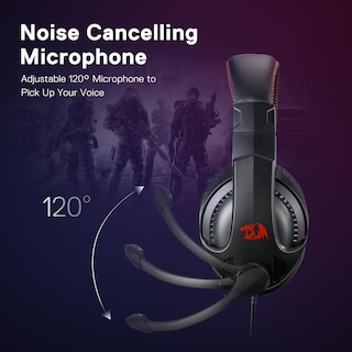 Foto 4 | Foto 4 | Auriculares para Juegos Redragon H211 Cronus Black con Cable y RGB - Venta Internacional