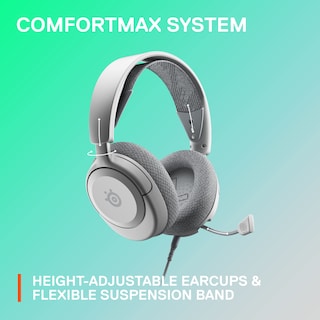 Foto 6 | Foto 6 | Auriculares para Juegos Steelseries Arctis Nova 1 Hi-fi 360° Blancos - Venta Internacional