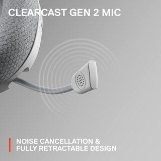 Foto 7 | Foto 7 | Auriculares para Juegos Steelseries Arctis Nova 1 Hi-fi 360° Blancos - Venta Internacional