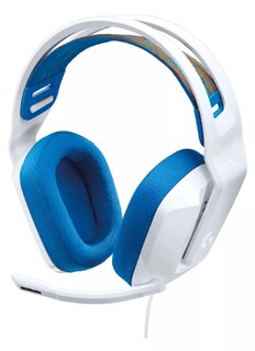 Foto 1 | Foto 1 | Aaudifonos de Diadema Logitech G335 3.5 mm Discord Pc Xbox Ps Blanco