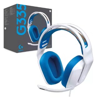 Foto 4 | Foto 4 | Aaudifonos de Diadema Logitech G335 3.5 mm Discord Pc Xbox Ps Blanco