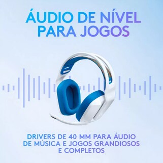 Foto 5 | Foto 5 | Aaudifonos de Diadema Logitech G335 3.5 mm Discord Pc Xbox Ps Blanco