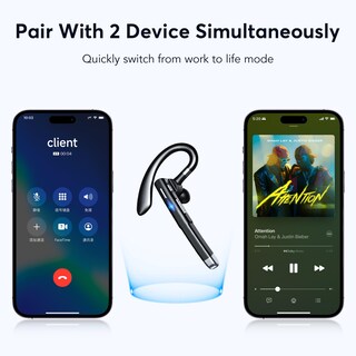 Foto 3 | Foto 3 | Auriculares Bluetooth Euqq Inalámbricos Negro - Venta Internacional