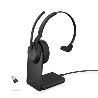 Foto 1 | Foto 1 | Auriculares Inalámbricos Jabra Evolve2 55 Mono Con Soporte De Carga Bla - Venta Internacional.