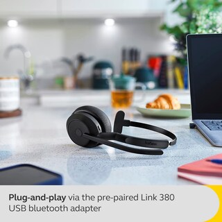 Foto 4 | Foto 4 | Auriculares Inalámbricos Jabra Evolve2 55 Mono Con Soporte De Carga Bla - Venta Internacional.