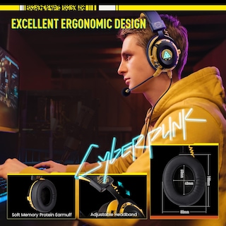 Foto 3 | Foto 3 | Auriculares Para Juegos Eksa E900 Pro Usb Con Sonido Envolvente 7.1 Para Pc - Venta Internacional.