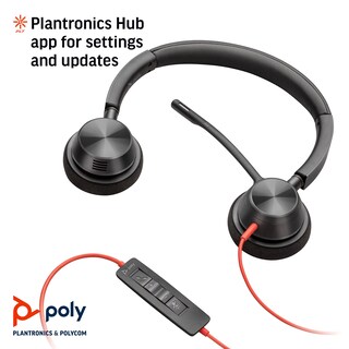 Foto 5 | Foto 5 | Auriculares Plantronics Blackwire 3320 Usb-a Con Cable De Doble Oreja - Venta Internacional.