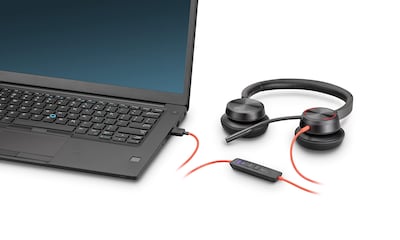 Foto 3 | Foto 3 | Auriculares Con Cable Plantronics Poly Blackwire 8225 Con Micrófono Boom - Venta Internacional.