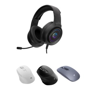 Foto 1 | Foto 1 | Kit Audífonos con Micrófono Hp Dhe-8008u + Mouse Inalámbrico Acer