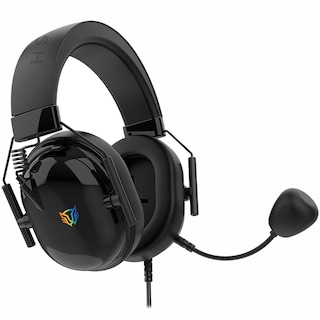 Foto 1 | Foto 1 | Audifonos Diadema Gamer Balam Rush Aviator Level Ha757 Microfono 3.5 + Usb Rgb Negro Br-941167