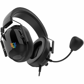 Foto 3 | Foto 3 | Audifonos Diadema Gamer Balam Rush Aviator Level Ha757 Microfono 3.5 + Usb Rgb Negro Br-941167