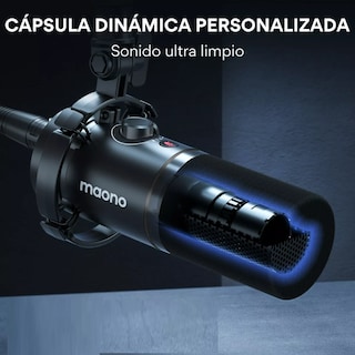Foto 3 | Foto 3 | Micrófono Pc Gamer Rgb Dinamico Podcast Eo Safe Imports Esi-12904 Negro