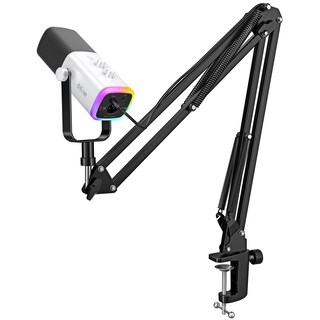 Foto 1 | Foto 1 | Micrófono Para Juegos Fifine Am8t Usb/xlr Dynamic Con Rgb Blanco - Venta Internacional.