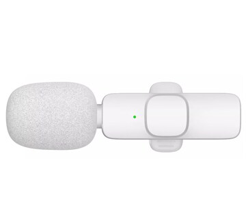 Foto 5 | Foto 5 | Micrófono Inalámbrico de Solapa para Dispositivos Móviles - 2 Unidades Blancas
