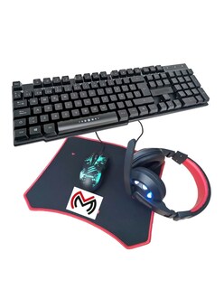 Foto 1 | Foto 1 | Kit Gamer Master Electronics Mc-kitgamepro 4 en 1 Compatible con Windows y Mac