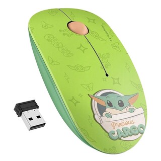 Foto 3 | Foto 3 | Mouse Inalámbrico 1 600 Dpi Star Wars™ Modelo Grogu Pc