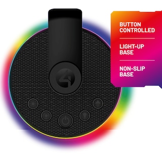 Foto 3 | Foto 3 | Lámparas Led 4gamers Para Escritorio - Paquete De 2 - Efectos De Luz Rgb, 4 Modos De Brillo Y Velocidad - Usb - Negro