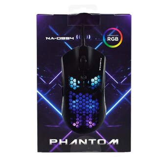 Foto 7 | Foto 7 | Mouse Gamer Naceb Na-0954 Phantom 10000 Dpi Usb Negro